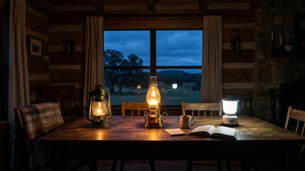 Oil Lamp vs Battery Lantern for Power Outages: Light, Cost, Burn Time, Safety